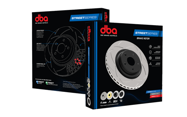 Kia Picanto GT 2017-Current DBA T2 Slotted Brake Disc Rotor - Front Pair