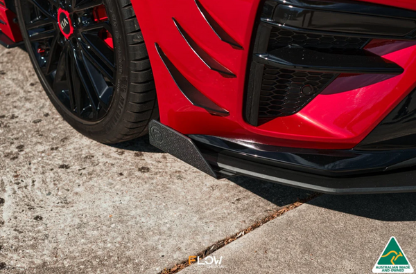 KIA Cerato GT Hatch 2018-2020 PRE-FACELIFT Front Lip Splitter & Reinforcement Brackets