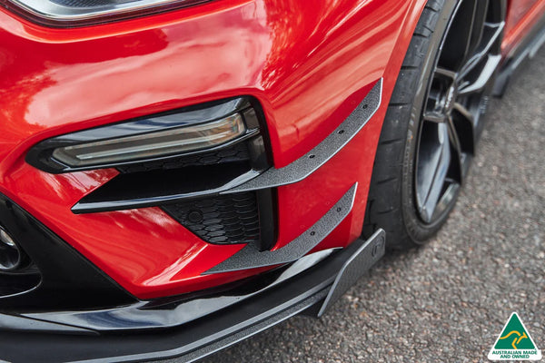 KIA Cerato GT Hatch 2018-2020 PRE-FACELIFT Front Bumper Canards