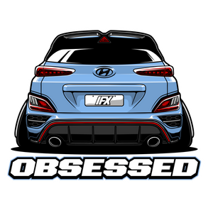 Kona N Obsessed Sticker