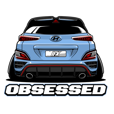 Kona N Obsessed Sticker