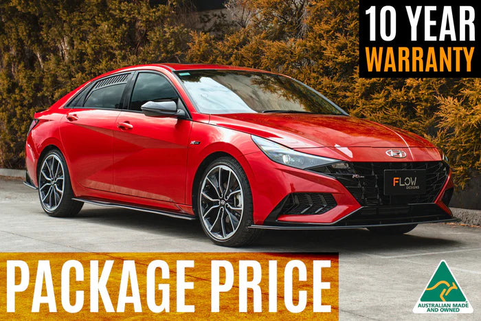 Hyundai i30 Sedan N-Line 2020-2022 Full Lip Splitter Set