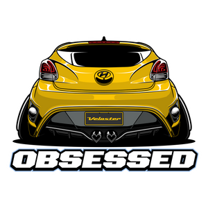 Veloster Obsessed Sticker