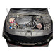 Overhead view of the i30 Sedan N engine bay with the IFX intake fitted, illustrating the top-seal airbox design that prevents heat soak.