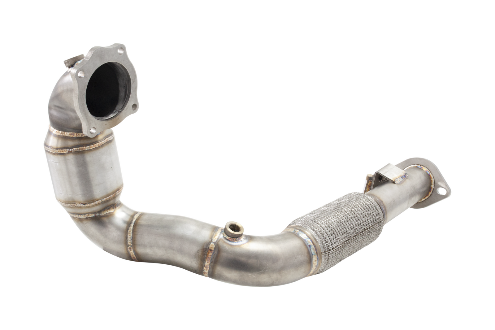 Hyundai i20N XForce Non-Polished Stainless 2.5inch Dump Pipe & Cat Kit MY21+