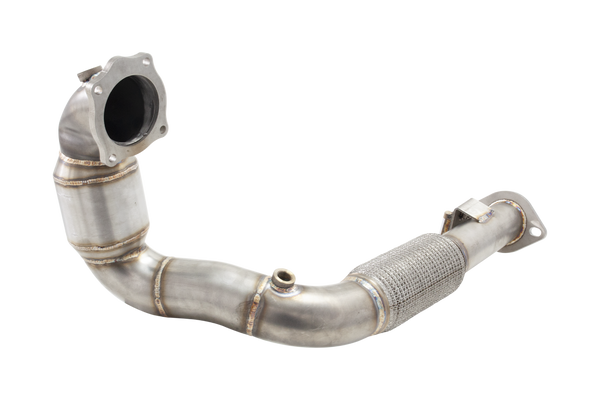 Hyundai i20N XForce Non-Polished Stainless 2.5inch Dump Pipe & Cat Kit MY21+