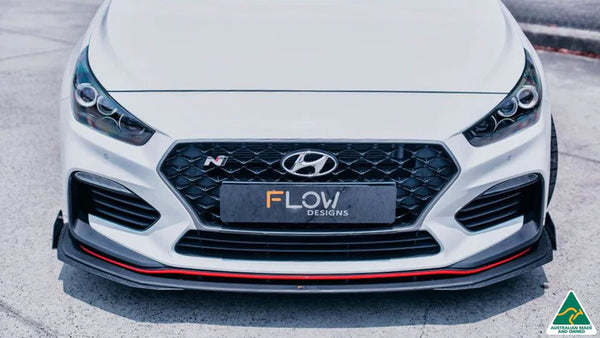 Hyundai i30N Fastback 2018-2020 PRE-FACELIFT Full Lip Splitter Winglets (Pair)