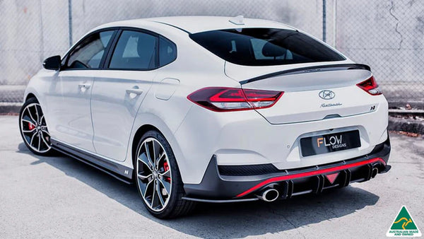 Hyundai i30N Fastback 2018-2020 PRE-FACELIFT Side Skirt Splitters (Pair) (Gloss Black)