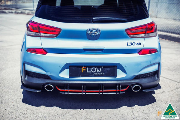 Hyundai i30N Hatch 2018-2020 PRE-FACELIFT Flow-Lock Rear Diffuser