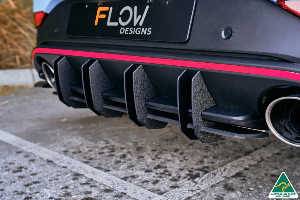 Hyundai i30N Hatch 2021+ FACELIFT Flow-Lock Rear Diffuser – Impossible Fab