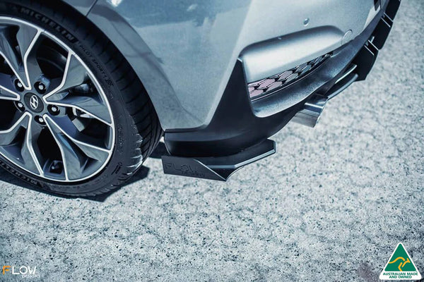 Hyundai i30 N-Line Hatch 2018+ Rear Spats Winglets (Pair)