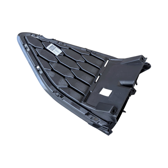 Reverse side of the i30N RHS Fog Grill showing the honeycomb mesh pattern and secure clip-in mounting points.