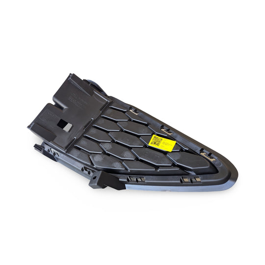 Reverse side of the i30N RHS Fog Grill showing the honeycomb mesh pattern and secure clip-in mounting points.
