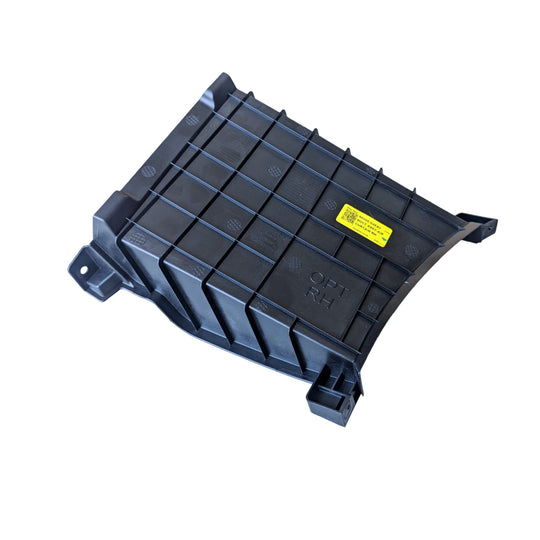 Rear view of the 2025 i30N Air Curtain showing genuine Hyundai mounting clips and tab locations for easy retrofit.