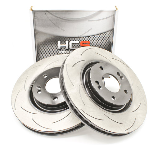 Hyundai i20N MY21+ Intima HCS Slotted Brake Rotors - Front Pair